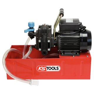 KS-TOOLS Elektrische Druck-Prüfpumpe, 12 Liter