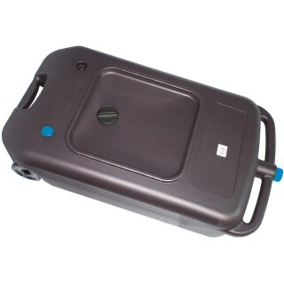 BGS technic Öl-Auffang-Kanister mit Ausgießer | fahrbar | 40 l