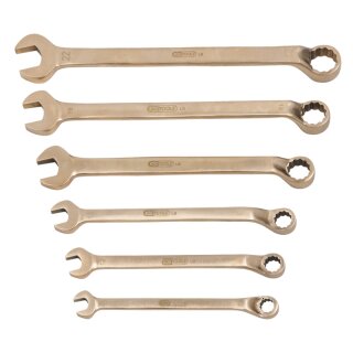 KS-TOOLS BRONZEplus Ringmaulschlüssel-Satz gekröpft 10-tlg., 10-32mm