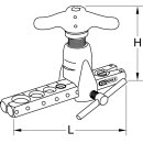 KS-TOOLS Taumelbördelgerät, Zoll, 1/8"-3/4"