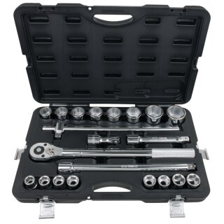KS-TOOLS 3/4" Steckschlüssel-Satz, 21-tlg.