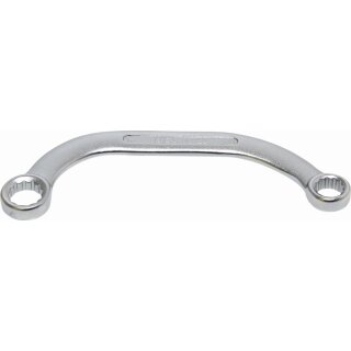 BGS technic C-Form Doppel-Ringschlüssel Zwölfkant | SW 11 x 13 mm