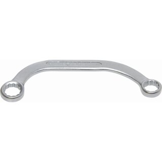 BGS technic C-Form Doppel-Ringschlüssel Zwölfkant | SW 14 x 15 mm