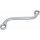 BGS technic S-Form Doppel-Ringschlüssel Zwölfkant | SW 10 x 11 mm