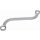 BGS technic S-Form Doppel-Ringschlüssel Zwölfkant | SW 16 x 17 mm