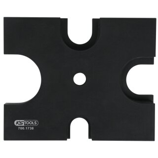 KS-TOOLS Universal Prismenplatte Ø 40,0 / 63,0 / 75,0 / 80 mm