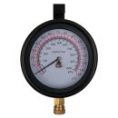 KS-TOOLS Manometer Ø 100,0 mm, 0 - 10 bar mit...