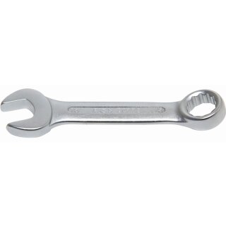 BGS technic Maul-Ringschlüssel, extra kurz | SW 15 mm