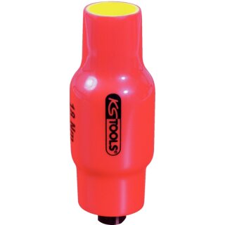 KS-TOOLS 3/8" Festeingestellter Drehmomentbegrenzer mit Schutzisolierung, 18Nm