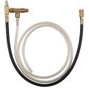 KS-TOOLS Manometer-Anschlussschlauch mit 1/4"...