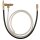KS-TOOLS Manometer-Anschlussschlauch mit 1/4" Schlauchanschluss mit Ventil für Bosch CSI und GM TBI Systeme