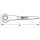 KS-TOOLS BRONZEplus Bauknarre, 6-kant, mit Zentrierspitze 19 mm