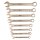 KS-TOOLS BRONZEplus Ringmaulschlüssel-Satz, abgewinkelt 11-tlg. 8-22mm