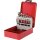 KS-TOOLS HSS Kegel- und Entgratsenker-Satz, Stahlblechkassette 6-tlg.