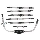 KS-TOOLS Diesel-Entlüftungs-/Vorbefüllungs-Satz, 7-tlg.