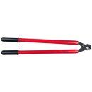 KS-TOOLS Drahtseilschere mit Schutzisolierung, 700mm