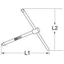KS-TOOLS BRONZEplus T-Griff 3/4" 260 mm 