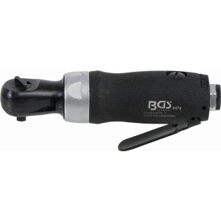 BGS technic Druckluft-Ratschenschrauber | 6,3 mm (1/4") | 54 Nm | extra kurz