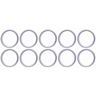 BGS technic Dichtring-Sortiment | zu Art. 126 | Ø 20 / 23,5 mm | 20-tlg.