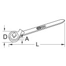 KS-TOOLS BERYLLIUMplus Zahnradknarre 3/4", 500mm...