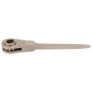 KS-TOOLS BRONZEplus Bauknarre, 6-kant, mit Zentrierspitze 36 mm