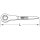 KS-TOOLS BRONZEplus Bauknarre, 6-kant, mit Zentrierspitze 36 mm