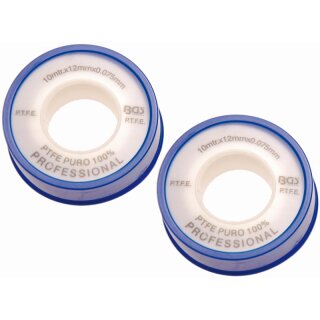 BGS technic PTFE-Dichtband | 10 m | 2-tlg.
