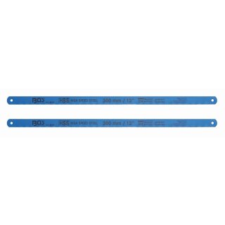 BGS technic Metallsägeblätter | HSS flexibel | 13 x 300 mm | 2-tlg.