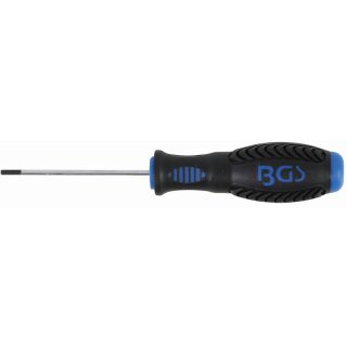 BGS technic Schraubendreher | Innensechskant 2,5 mm | Klingenlänge 75 mm