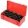 KS-TOOLS 1" Sechskant-Kraft-Stecknuss-Satz, kurz, 8-tlg.