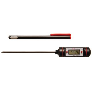 BGS technic Digital-Thermometer mit Edelstahl-Messsonde