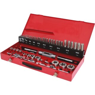 KS-TOOLS HSS Co Gewindeschneidwerkzeug-Satz, 54-tlg.