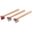 KS-TOOLS Karosserie-Ausbeulhammer-Satz, 3-tlg.