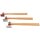 KS-TOOLS Karosserie-Ausbeulhammer-Satz, 3-tlg.