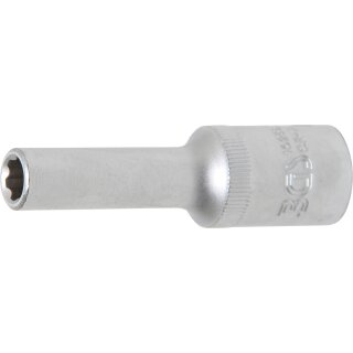 BGS technic Steckschlüssel-Einsatz Super Lock, tief | Antrieb Innenvierkant 12,5 mm (1/2") | SW 8 mm