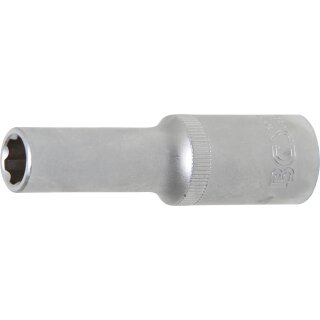 BGS technic Steckschlüssel-Einsatz Super Lock, tief | Antrieb Innenvierkant 12,5 mm (1/2") | SW 10 mm