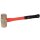 KS-TOOLS BRONZEplus Minenhammer 2500 g, mit Fiberglasstiel