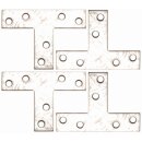 Kraftmann T-Winkel | 70 x 50 x 16 mm | 4-tlg.