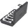 KS-TOOLS 1/2" Offener Ring-Steckschlüssel-Satz, 6-tlg.