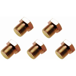 BGS technic Ölablassschrauben | zu Art. 126 | M15 x 1,5 mm | 5-tlg.