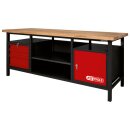 KS-TOOLS XXL-Werkbank mit 3 Schubladen und 1 Tür