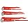 KS-TOOLS Eckrohrzangen-Satz, 3-tlg.