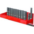 KS-TOOLS 1/2" 12-kant-Kraft-Stecknuss-Satz, lang,...