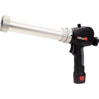 KS-TOOLS Akku-Kartuschen-Pistole 400 ml mit 1 Akku und 1 Ladegerät