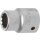 BGS technic Steckschlüssel-Einsatz Zwölfkant | Antrieb Innenvierkant 20 mm (3/4") | SW 19 mm