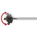 KS-TOOLS 3/4" CHROMEplus Gelenk-Steckgriff, 1030mm