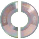 KS-TOOLS Halbschalen-Satz, 2 tlg. (gold)