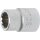 BGS technic Steckschlüssel-Einsatz Zwölfkant | Antrieb Innenvierkant 20 mm (3/4") | SW 21 mm