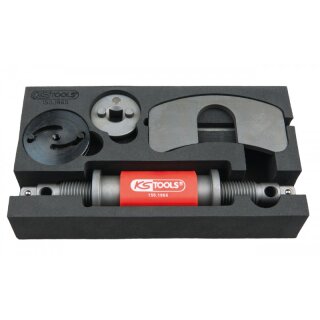 KS-TOOLS Universal Druck- und Dreh-Vorrichtungs-Satz, 4-tlg.