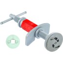 KS-TOOLS Universal Druck- und Dreh-Vorrichtungs-Satz, 4-tlg.